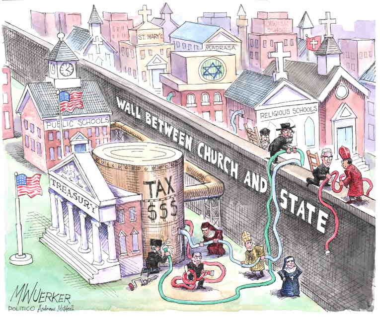 Political/Editorial Cartoon by Matt Wuerker, Politico on In Other News