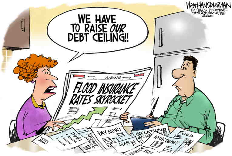 Political/Editorial Cartoon by Walt Handelsman, Newsday on In Other News