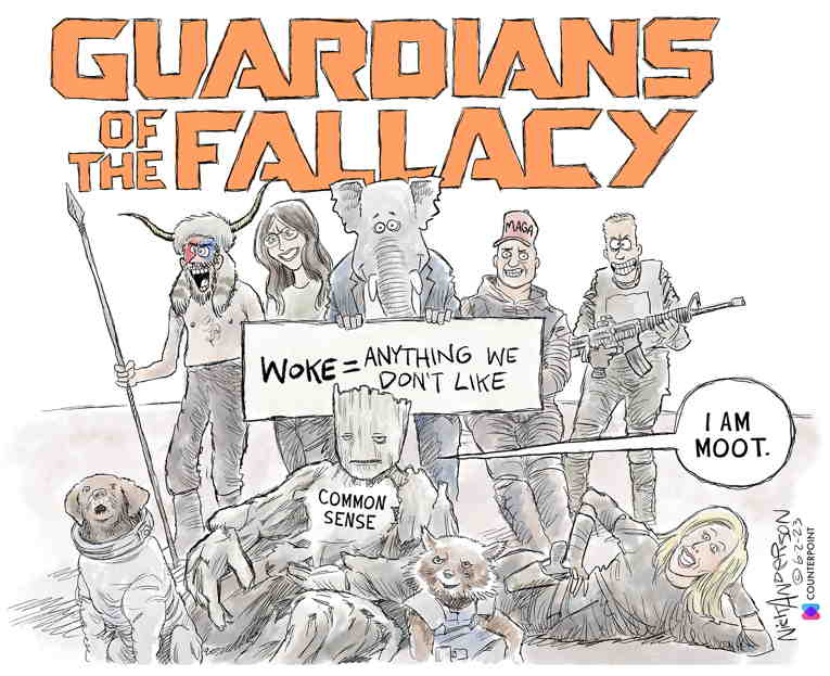 Political/Editorial Cartoon by Nick Anderson, Houston Chronicle on Republicans Step Up Attacks