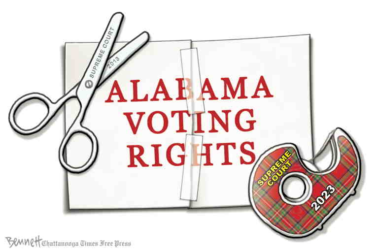 Political/Editorial Cartoon by Clay Bennett, Chattanooga Times Free Press on In Other News