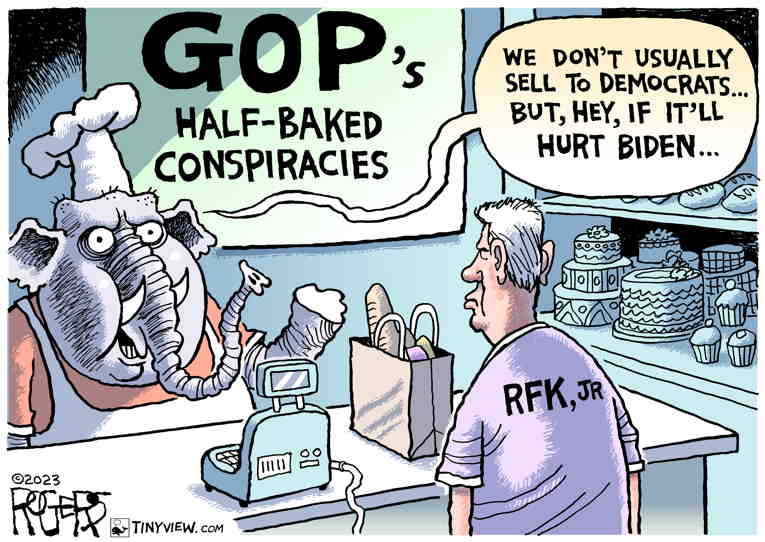 Political/Editorial Cartoon by Rob Rogers on Republicans Go Full Anti-Woke