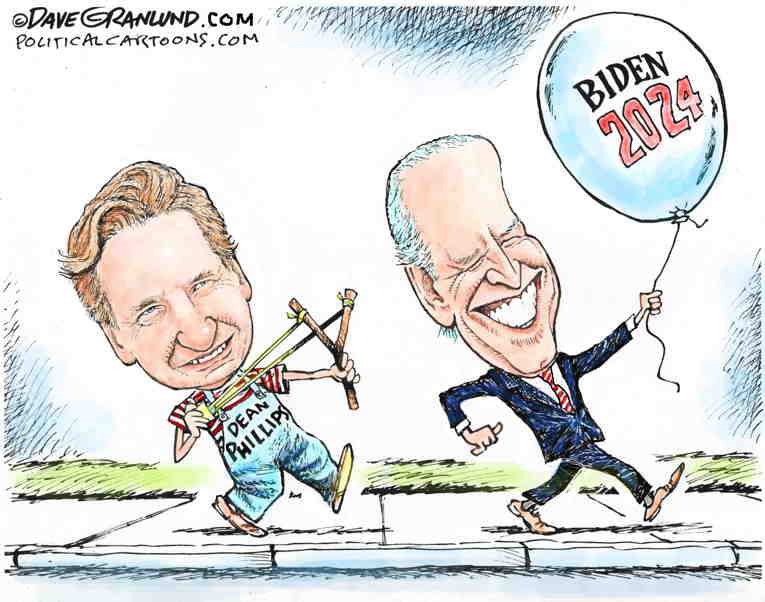 Political Cartoon on 'Biden Proud of Economy' by Dave Granlund at The ...