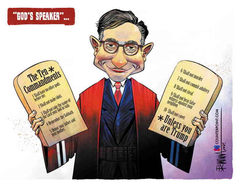 Political/Editorial Cartoon by Pedro Molina, El Nuevo Diario, Managua, Nicaragua on New Speaker Goes All In