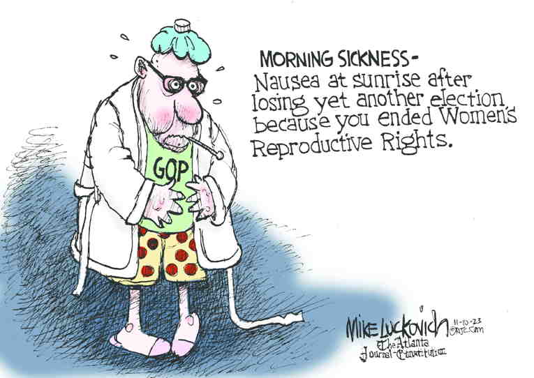 Political/Editorial Cartoon by Mike Luckovich, Atlanta Journal-Constitution on GOP Rethinks Election Strategy