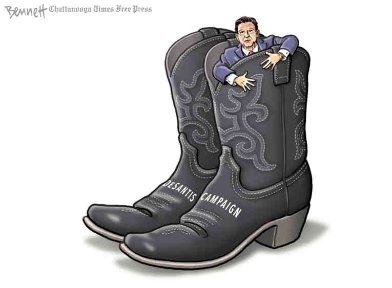 Political/Editorial Cartoon by Clay Bennett, Chattanooga Times Free Press on In Other News