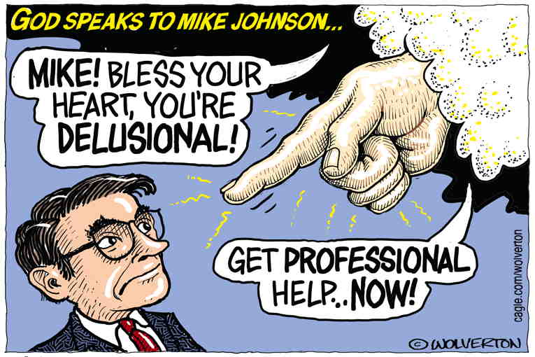 Political/Editorial Cartoon by Monte Wolverton, Cagle Cartoons on In Other News