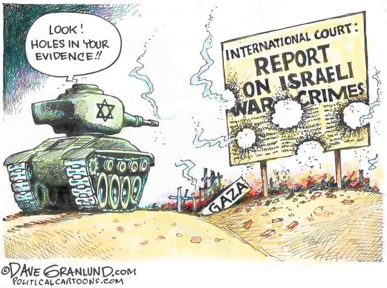 Political/Editorial Cartoon by Dave Granlund on 26,000 Dead in Gaza