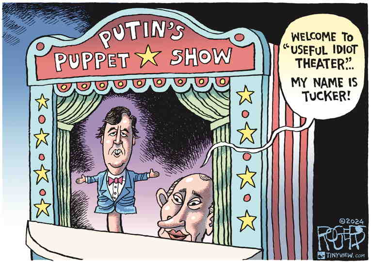 Political/Editorial Cartoon by Rob Rogers on Disgraced Idiot Doubles Down