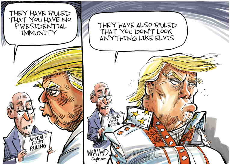 Political Cartoon on 'Trump Ramps Up Campaign' by Dave Whamond, Canada ...