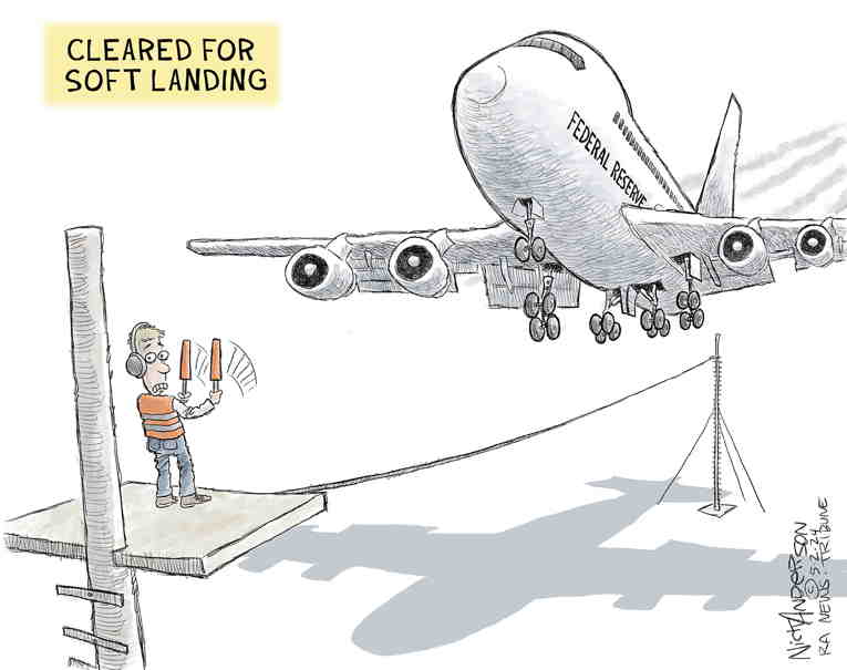 Political/Editorial Cartoon by Nick Anderson, Houston Chronicle on In Other News