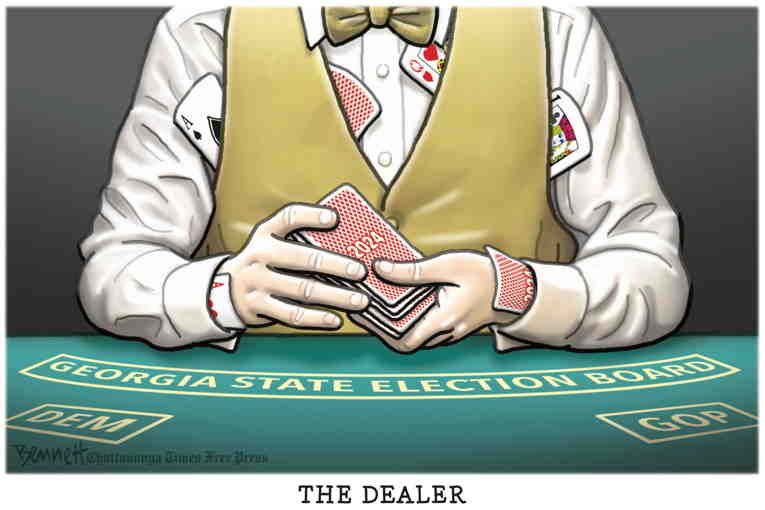 Political/Editorial Cartoon by Clay Bennett, Chattanooga Times Free Press on In Other News