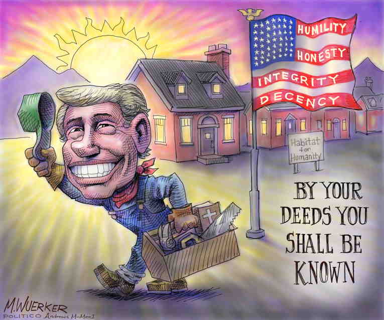 Political/Editorial Cartoon by Matt Wuerker, Politico on Jimmy Carter Dies