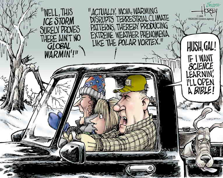 Political/Editorial Cartoon by David Horsey on Trump, GOP Take Hostages