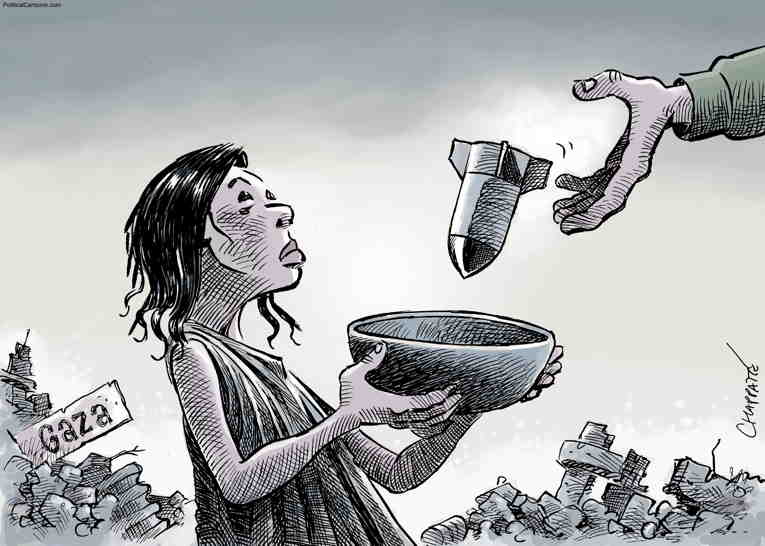 Political/editorial cartoon