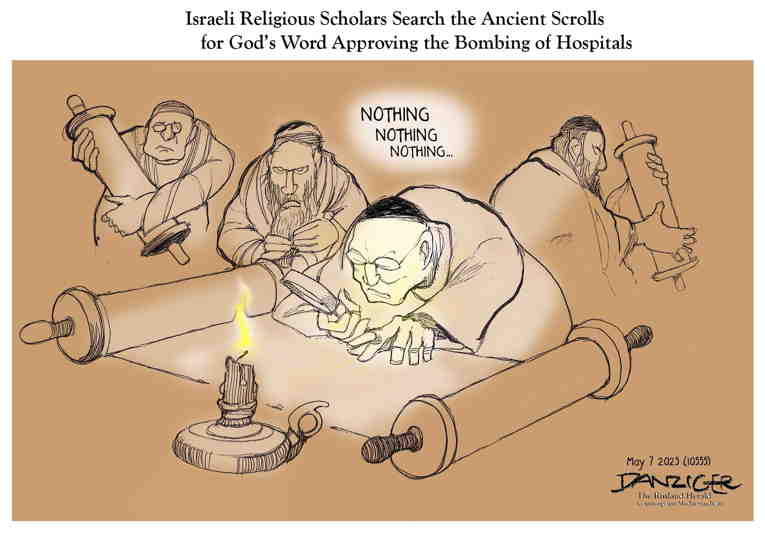 Political/Editorial Cartoon by Jeff Danziger on Israel to Annex Gaza