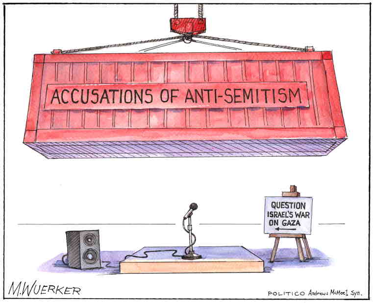 Political/Editorial Cartoon by Matt Wuerker, Politico on Israel to Annex Gaza