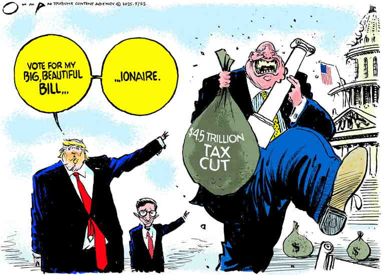 Political/editorial cartoon