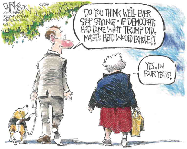 Political/Editorial Cartoon by John Darkow, Columbia Daily Tribune, Missouri on In Other News