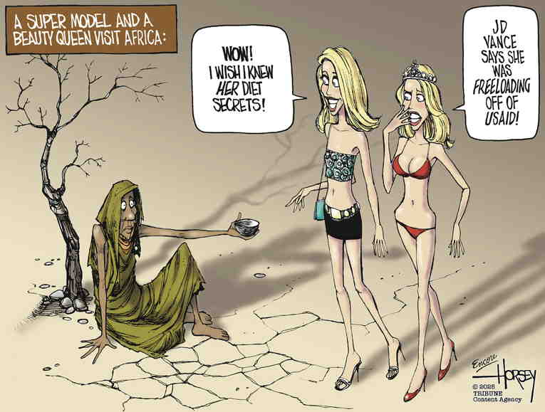 Political/Editorial Cartoon by David Horsey on Trump’s Dementia Worsens