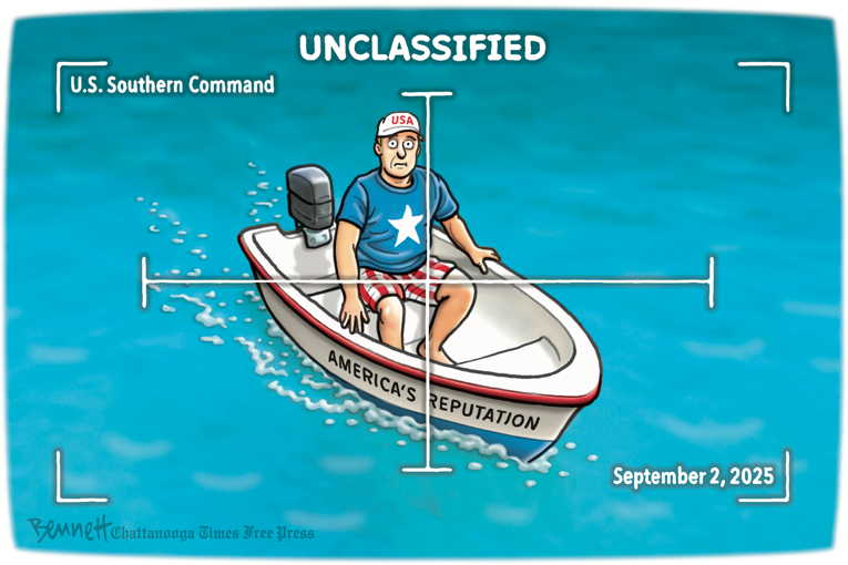 Political/editorial cartoon