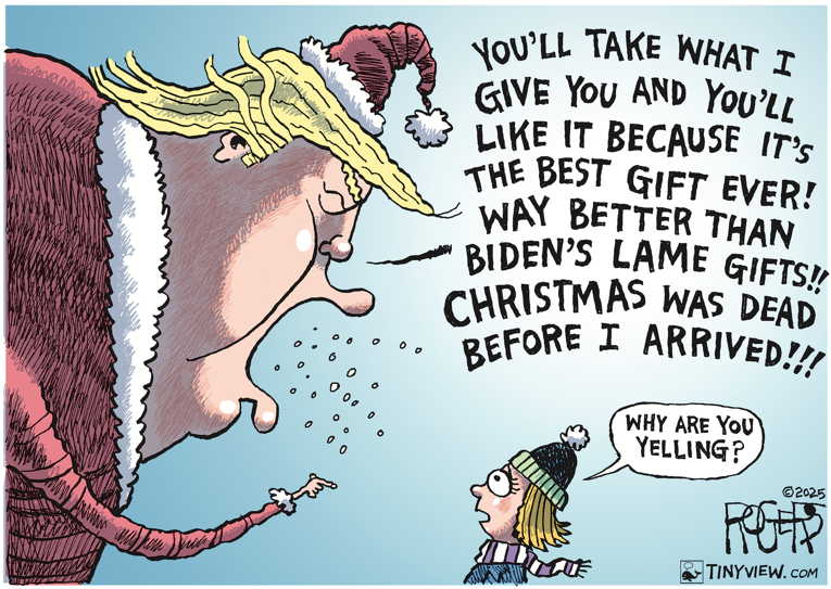 Political/editorial cartoon