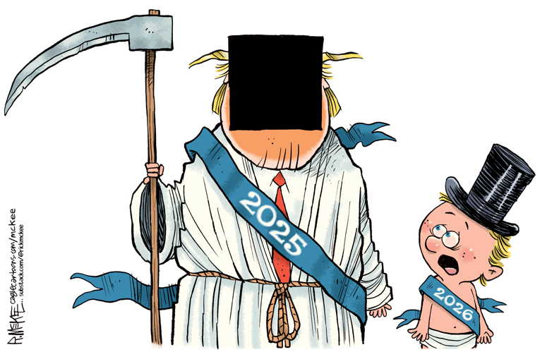 Political/editorial cartoon