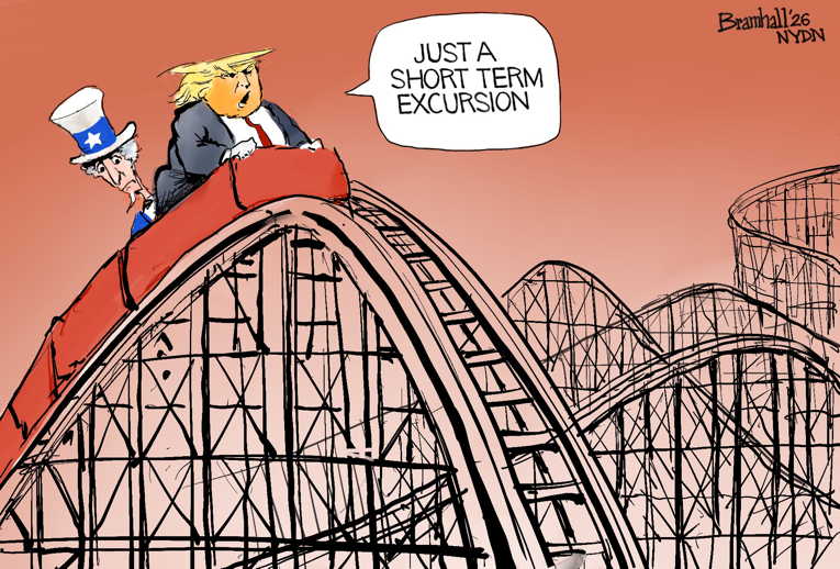 Political/editorial cartoon