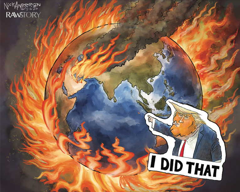 Political/editorial cartoon