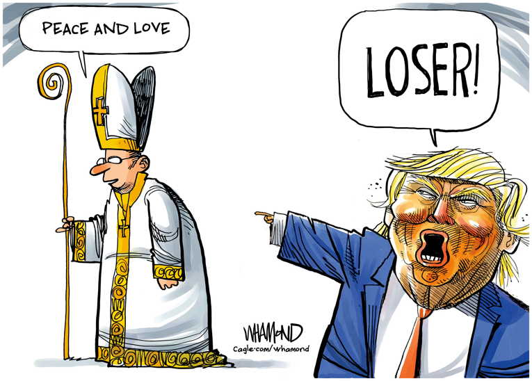Political/editorial cartoon