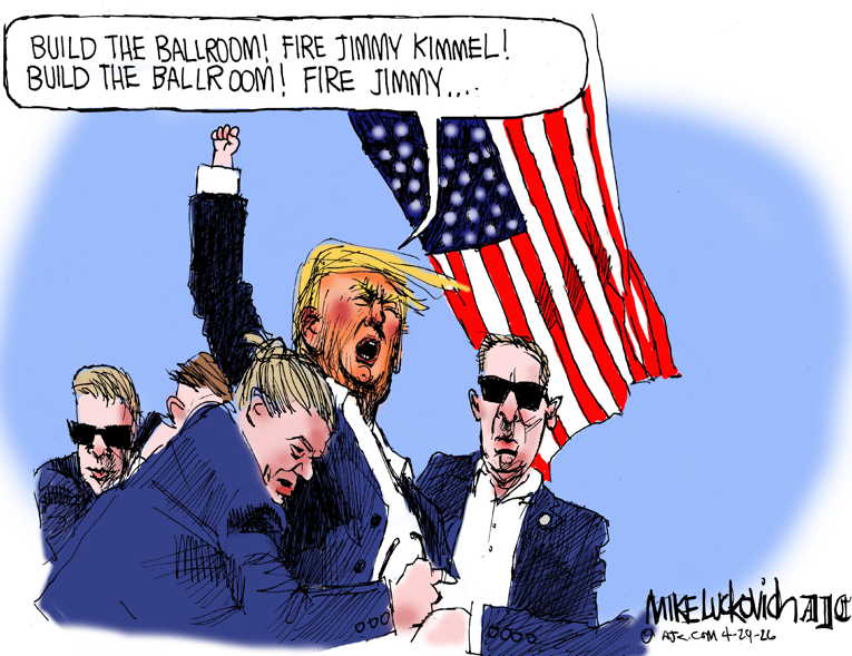 Political/editorial cartoon