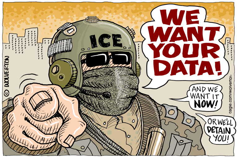 Political/Editorial Cartoon by Monte Wolverton, Cagle Cartoons on Concentration Camps Expanding