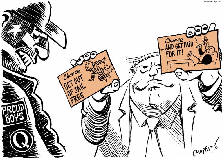 Political/editorial cartoon