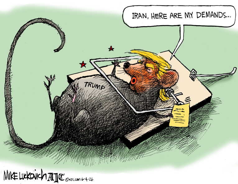 Political/editorial cartoon