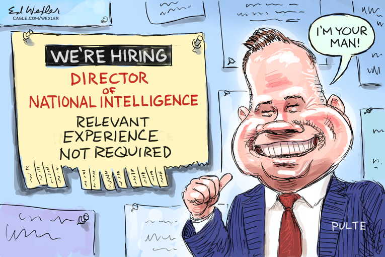 Political/editorial cartoon