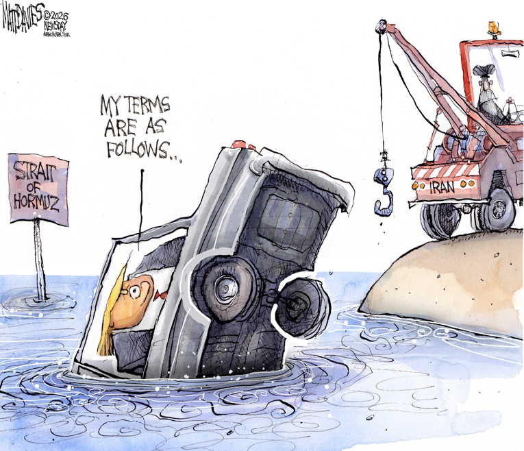 Political/editorial cartoon