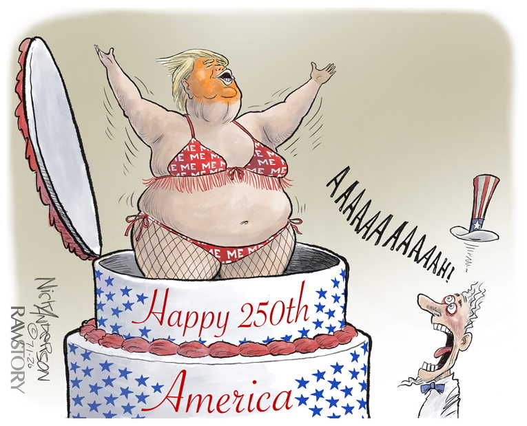 Political/editorial cartoon