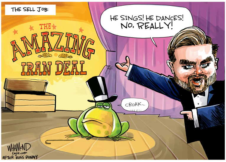 Political/editorial cartoon