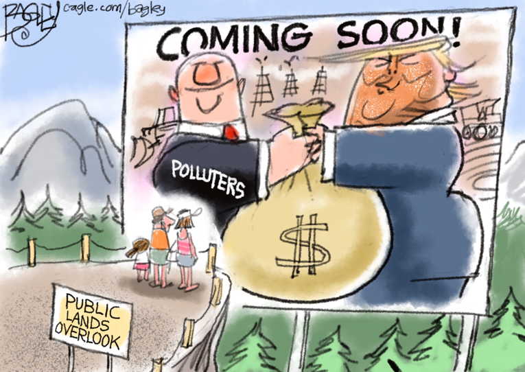 Political/editorial cartoon