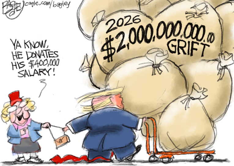 Political/editorial cartoon