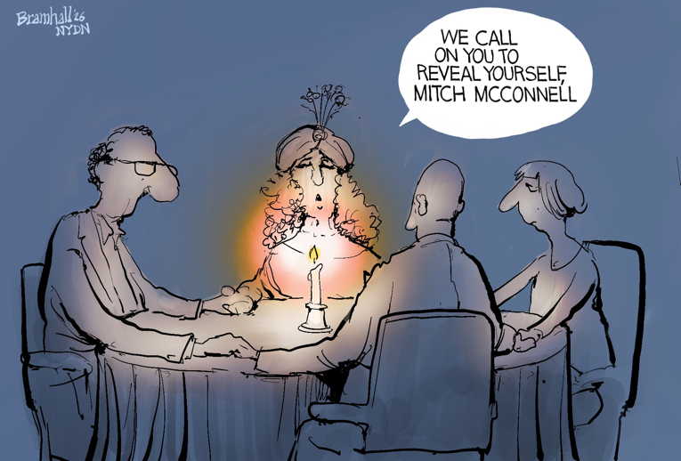 Political/editorial cartoon