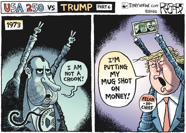 Political/editorial cartoon