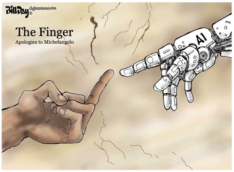 Political/editorial cartoon