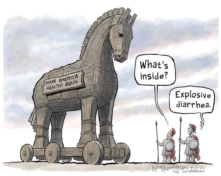 Political/editorial cartoon
