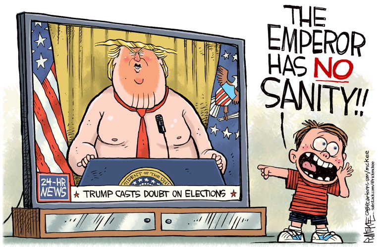 Political/editorial cartoon