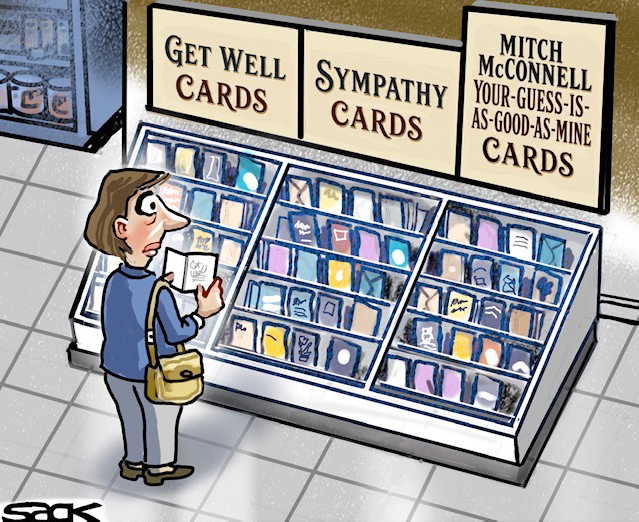 Political/editorial cartoon
