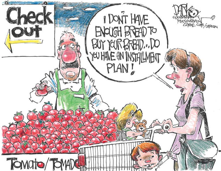 Political/editorial cartoon