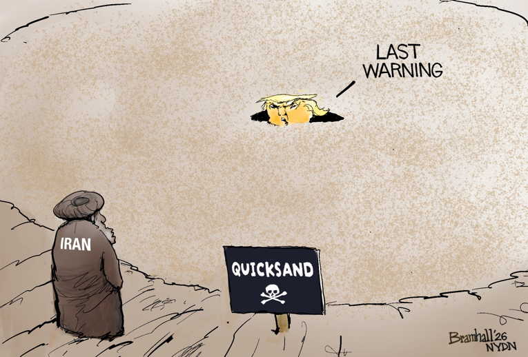 Political/editorial cartoon