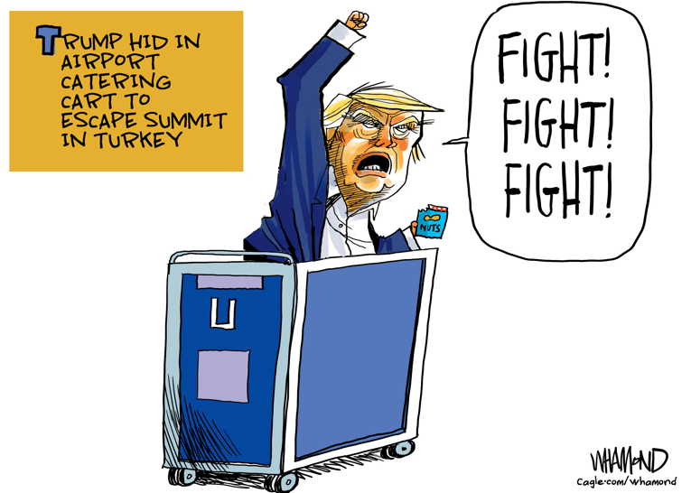 Political/editorial cartoon