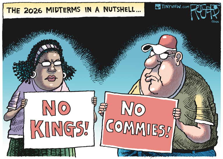 Political/editorial cartoon