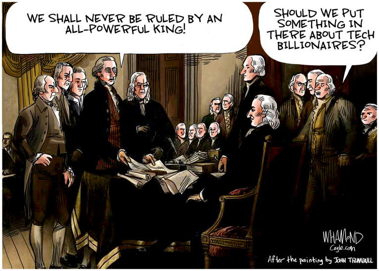 Political/editorial cartoon
